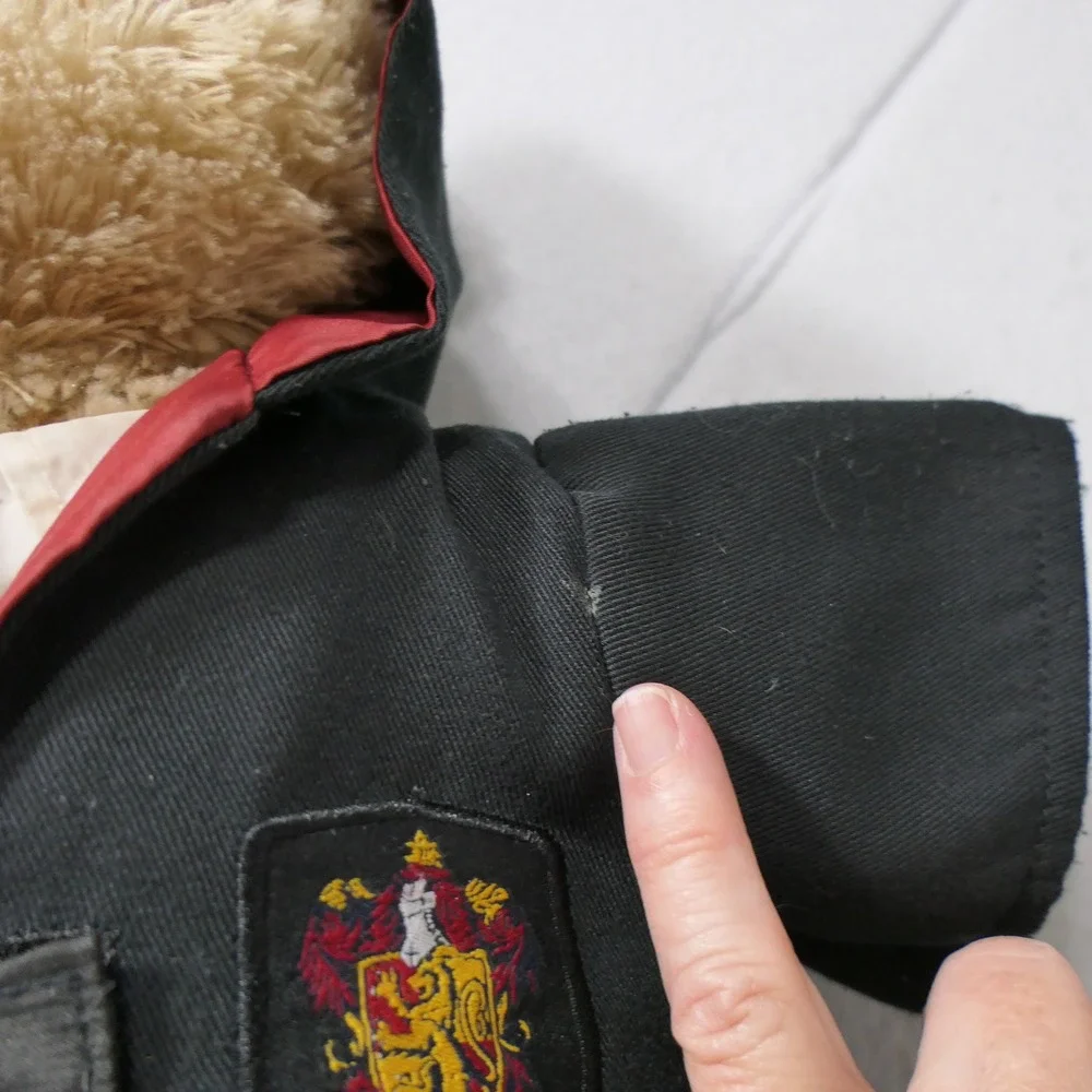 Build-A-Bear Harry Potter Gryffindor Birthday Plush Bear Tan Black Teddy Bear